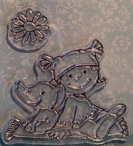 Clear Stamp Eline's Toddlers, sweet girl